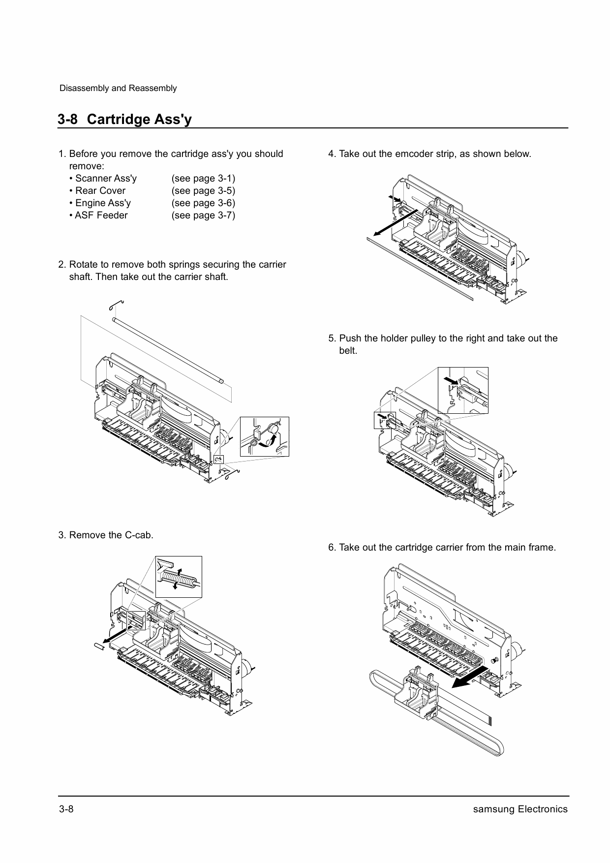Samsung InkJet-MFP SCX-1100 Parts and Service Manual-2